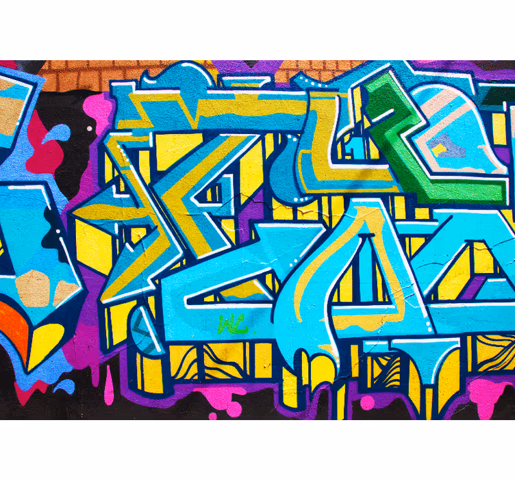 Kentsel sanat duvar resim - canlı kentsel İfade - TenStickers