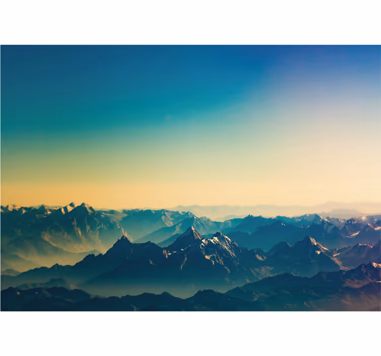 Himalayalar dağ duvar resmi - TenStickers