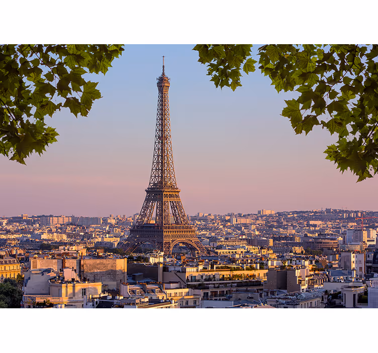 Eyfel kulesi paris duvar resmi - TenStickers
