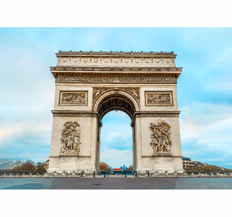 Paris duvar resmi İkonik paris anıtı - TenStickers