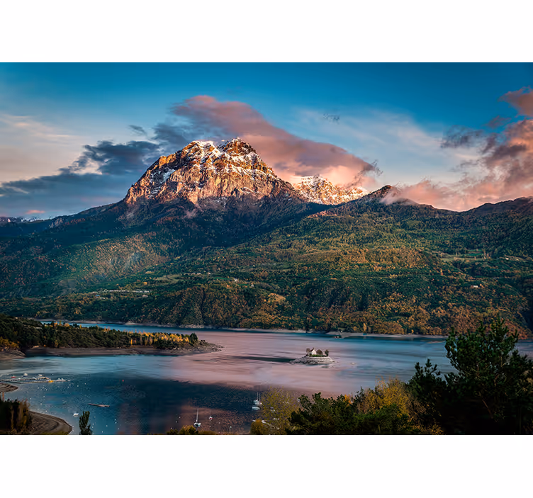 Manzara duvar resim grand alpine manzarası - TenStickers