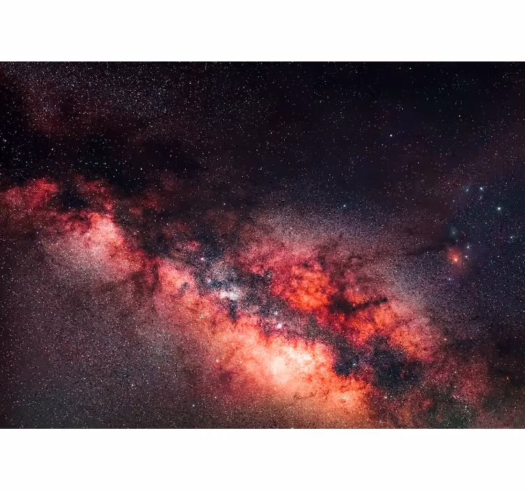 Uzay duvar resmi galaktik nebula manzarası - TenStickers