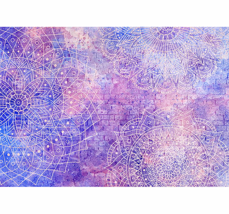 Mandala duvar resim - karmaşık mandala desenleri - TenStickers