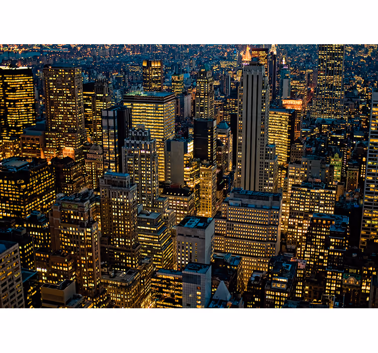 Hava gökdelen new york duvar resmi - TenStickers