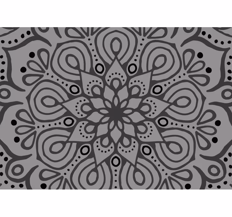 Mandala duvar resim - detaylı mandala unsuru - TenStickers
