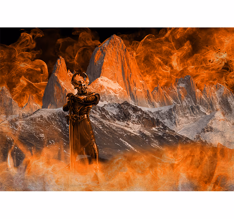 Heimdall bifrost koruyucusu duvar kağıdı - TenStickers