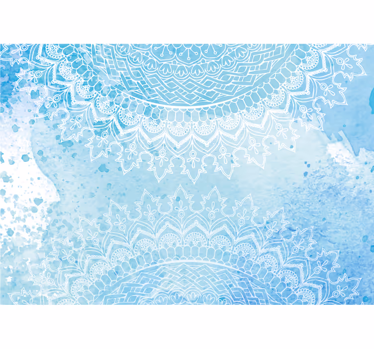 Mandala duvar resim - karmaşık dantel desenleri - TenStickers