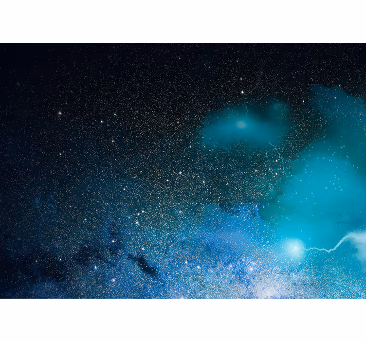 Uzay duvar resmi galaksi nebula manzarası - TenStickers