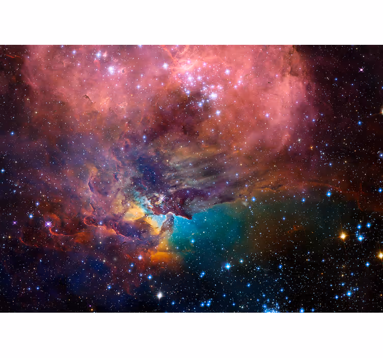 Uzay duvar resmi koşmik nebula manzarası - TenStickers