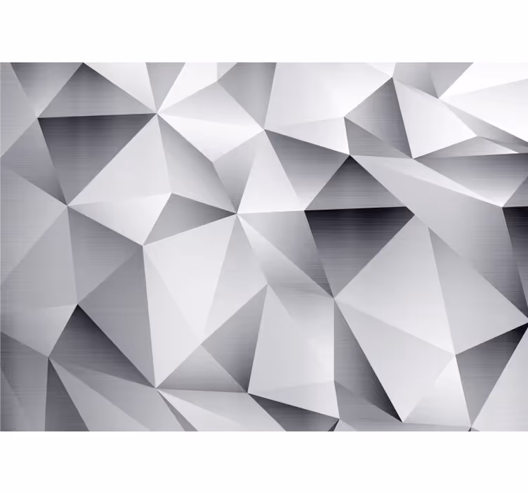 3d etkisi duvar resmi geometrik desenli yüzeyler - TenStickers