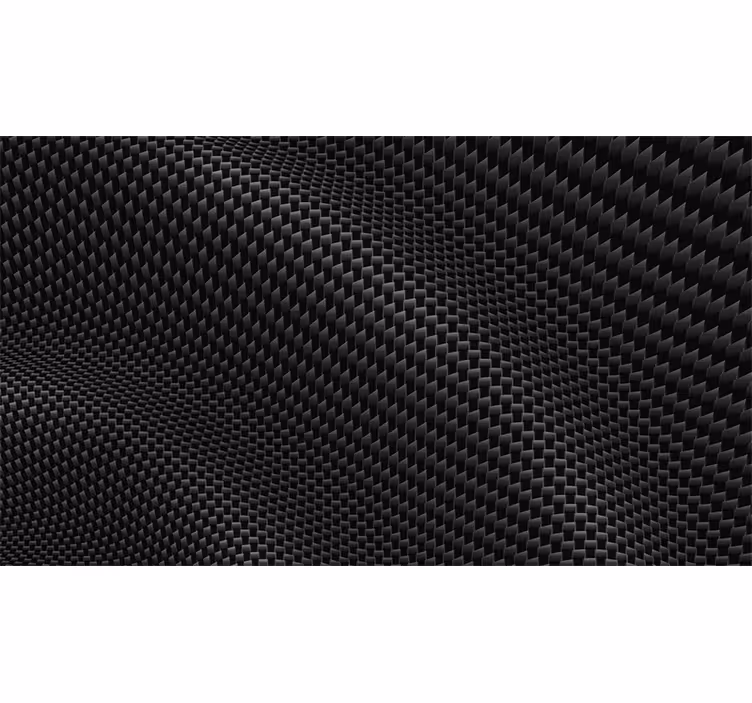 Karbon fiber 3d duvar resmi - TenStickers