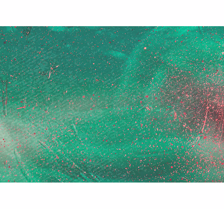 Soyut duvar resim - dokulu yeşil splatters - TenStickers
