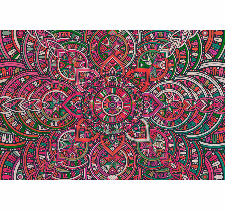 Boho mandala sanat duvar resimleri - TenStickers