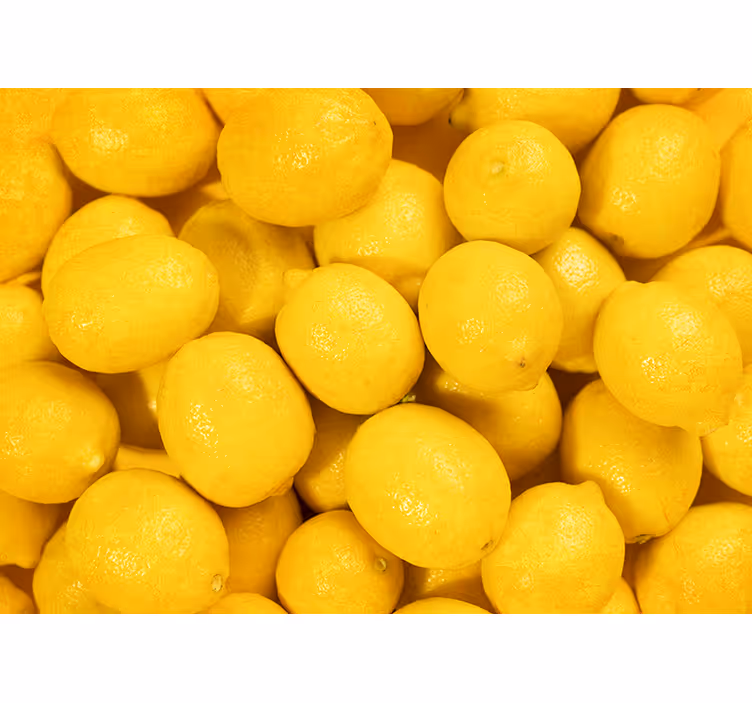 Limonlar mutfak duvar halısı - TenStickers
