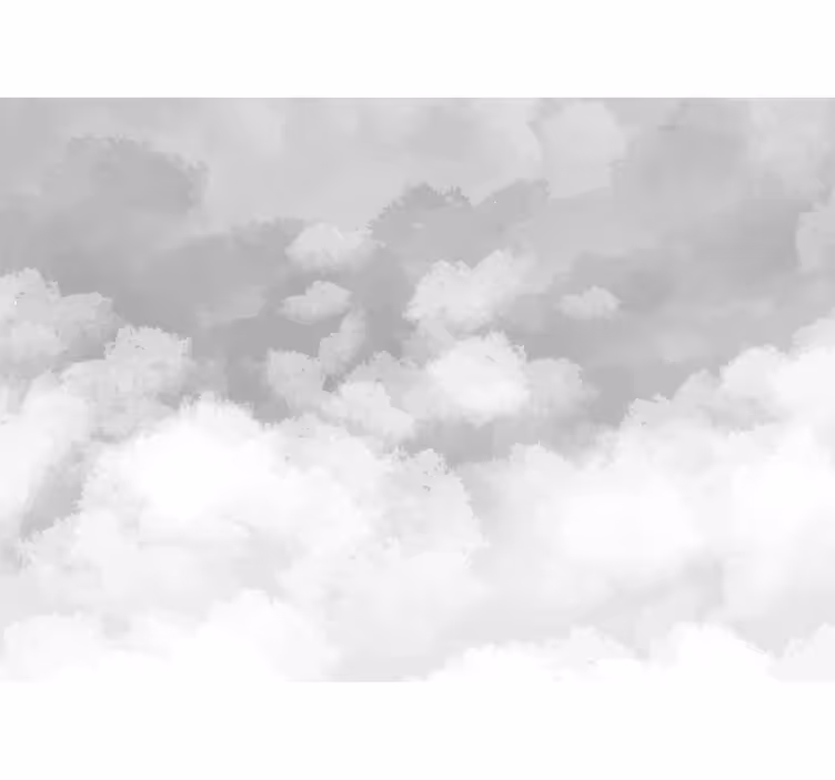 Grunge gökyüzü duvar resmi - TenStickers
