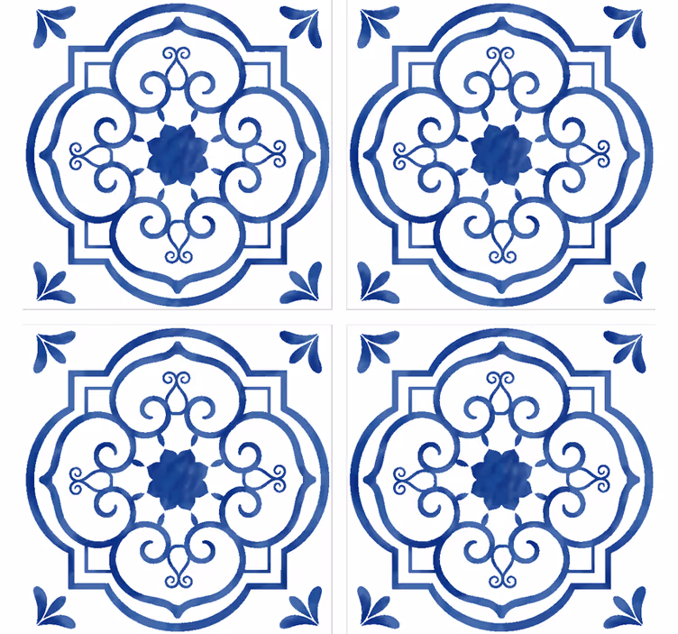 Klasik karo baskı altlığı - TenStickers
