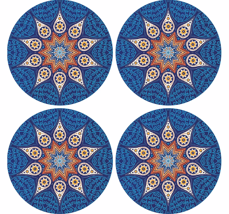 Mandala mozaik orijinal altlığı - TenStickers