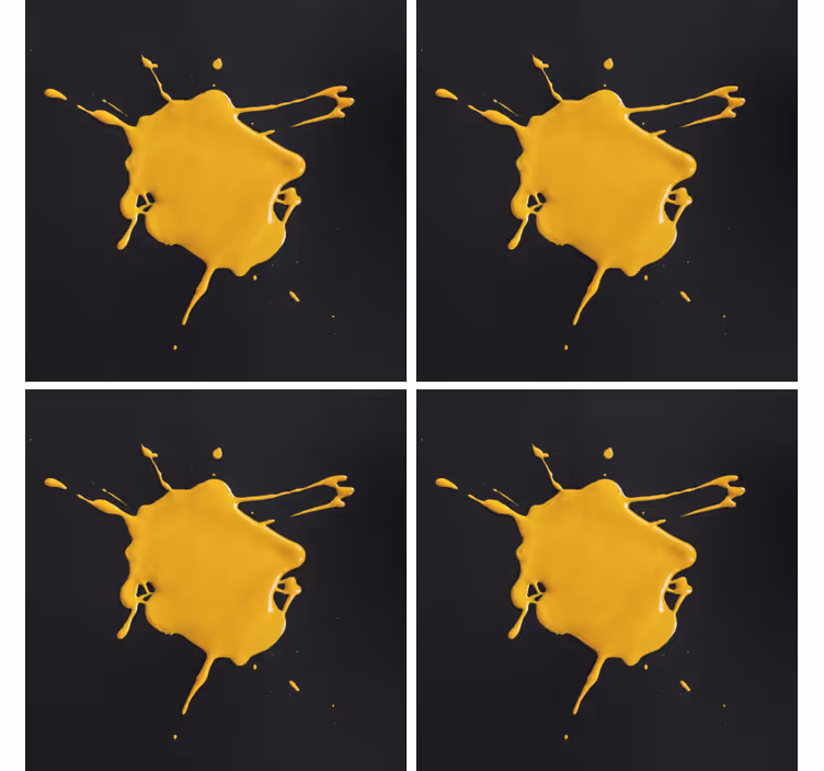 Boya etkisi içecek altlığı - TenStickers