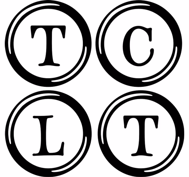 İsimli bardak altlığı t, c, l monogram - TenStickers