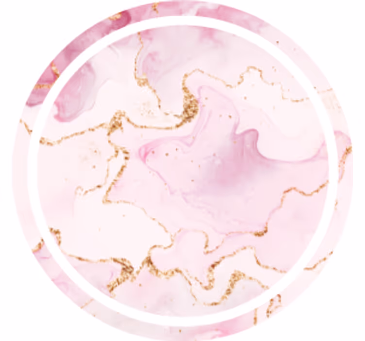 Bardak altlığı pembe mermer desenli - TenStickers