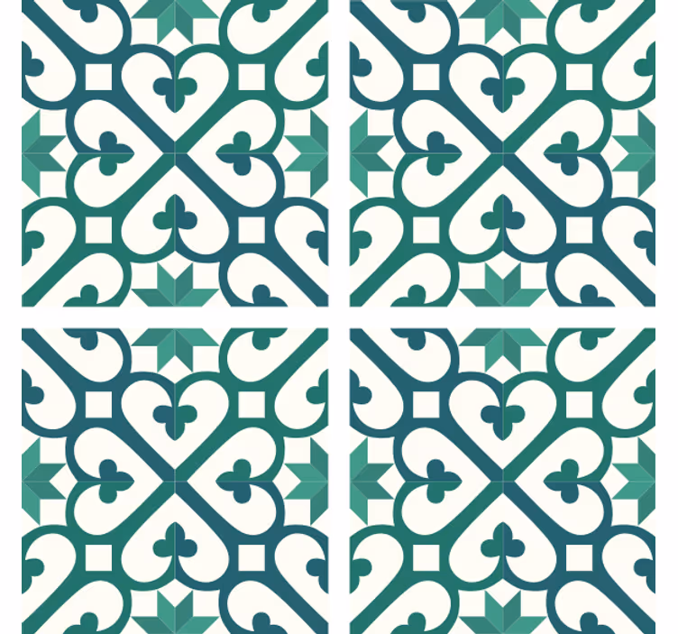 Bardak altlığı - karmaşık geometrik desen - TenStickers