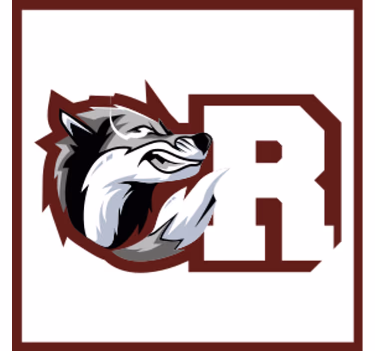 Wolf crest monogram isimli bardak altlığı - TenStickers
