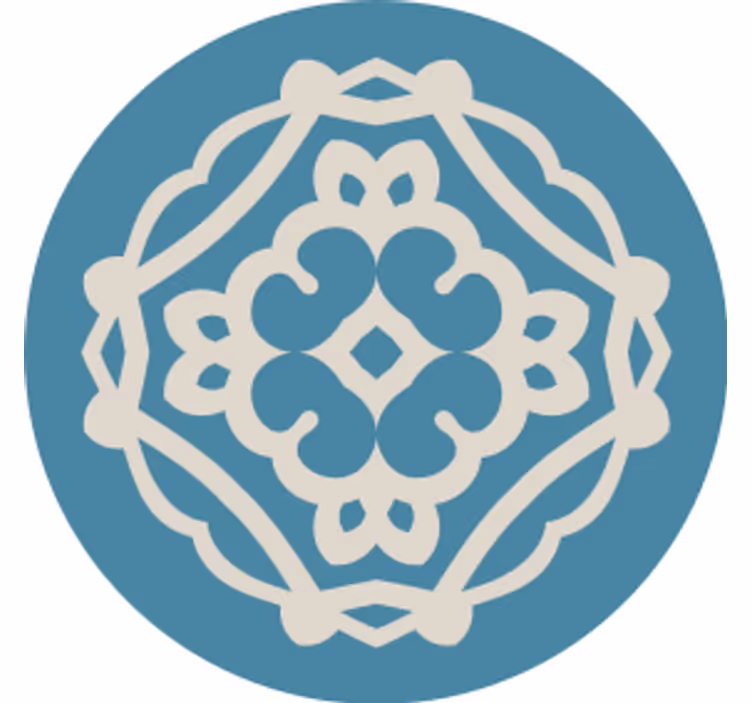 Bardak altlığı - karmaşık desen kaplama - TenStickers