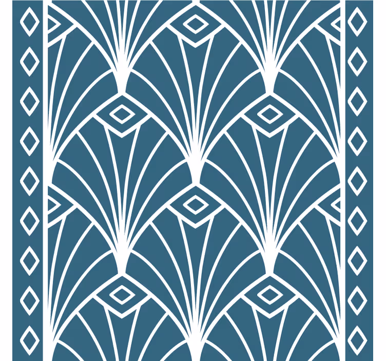 Bardak altlığı - geometrik desenli motif - TenStickers