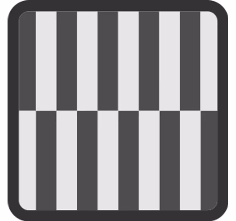 Bardak altlığı Çizgili yüzey deseni - TenStickers
