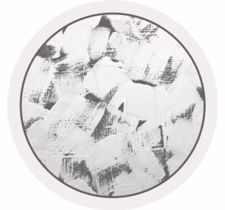 Bardak altlığı soyut tek renk fırça darbeleri - TenStickers