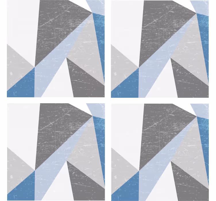 Bardak altlığı geometrik açılı Şekiller - TenStickers