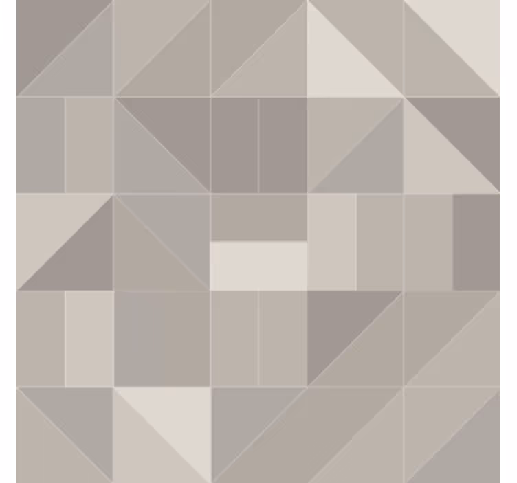 Bardak altlığı geometrik Üçgen motif - TenStickers