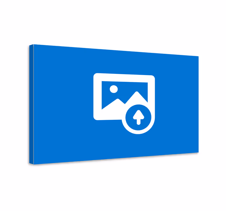 Kişiye özel tablo fotoğraflı - TenStickers