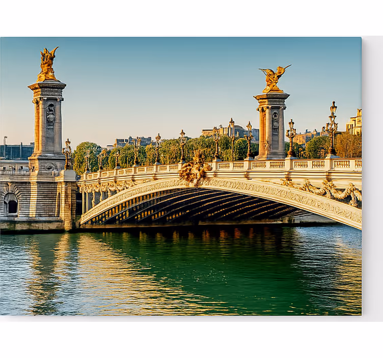 Seine köprüsü sanat tablo - TenStickers