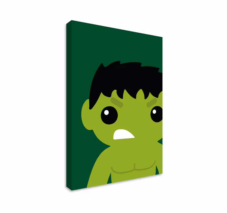 Superhéroes hulk infantil süper kahraman resmi - TenStickers