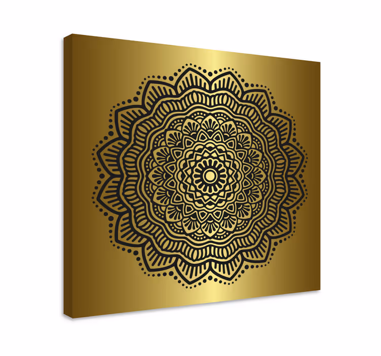 Mandala giriş holü tuval sanatı - TenStickers