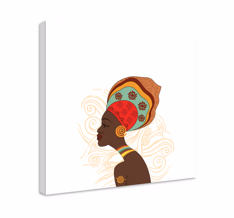 Modern afrika ofis duvar baskıları - TenStickers