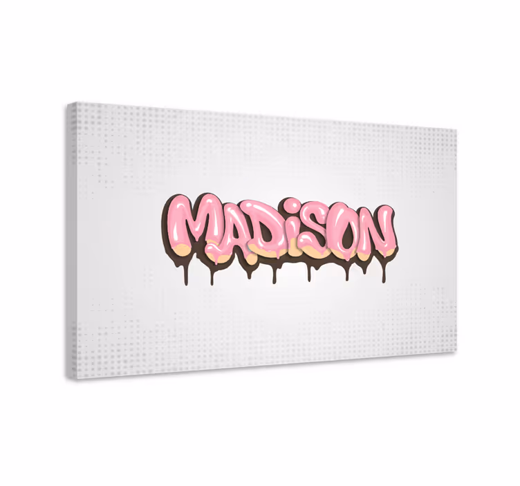 Gençlik özelleştirilebilir grafiti genç kanvas baskı - TenStickers
