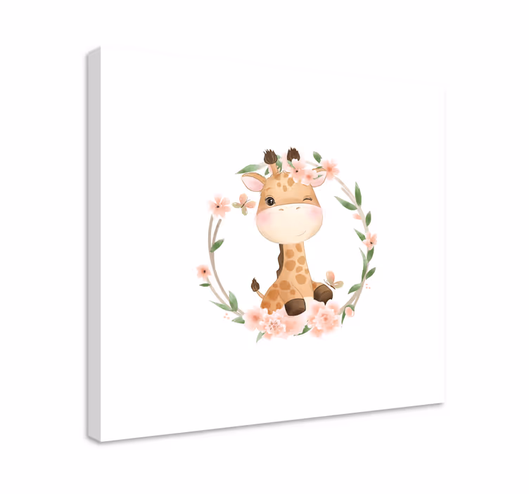 Bay fil hayvan kanvas tabloları - TenStickers