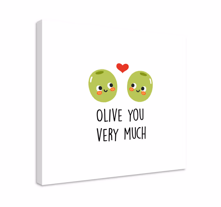 Motivasyon tablo zeytinle birlikte - TenStickers