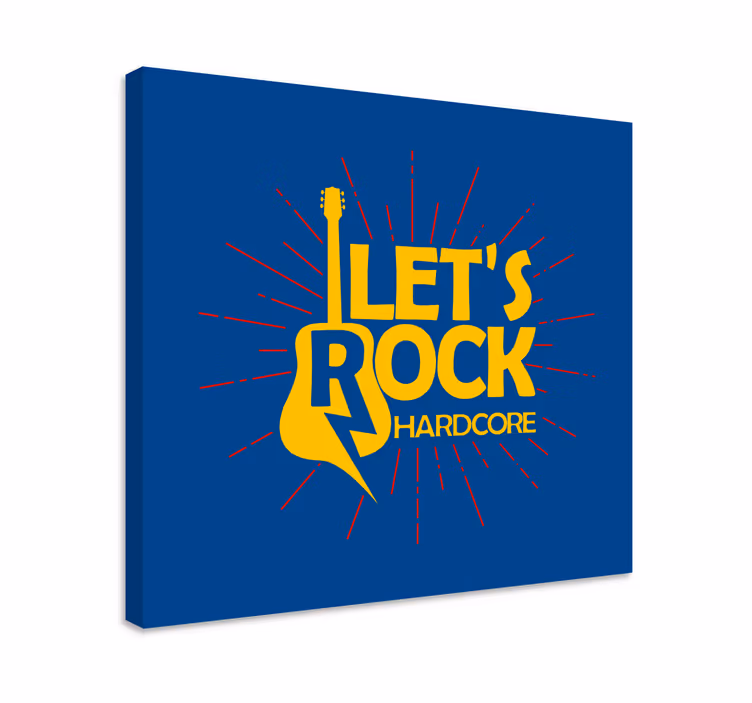 Müzik tablo gitar İlhamlı tasarım - TenStickers