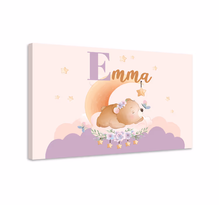 Bebek tablo ayıcık rüyaları - TenStickers
