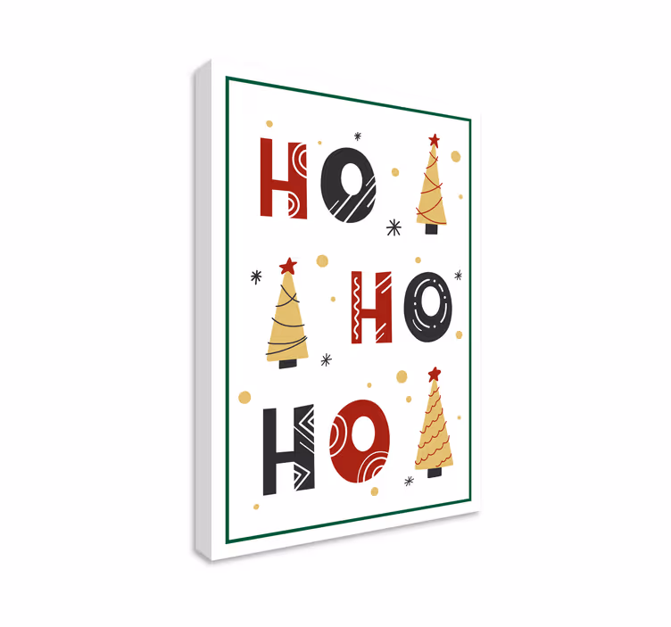 Alıntılar kanvas tablo - festif neşe - TenStickers