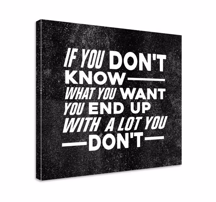 Dövüş kulübü motivasyonel alıntı modern tuval - TenStickers