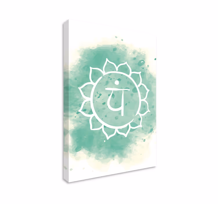 Zen tablo meditasyon sembolü - TenStickers