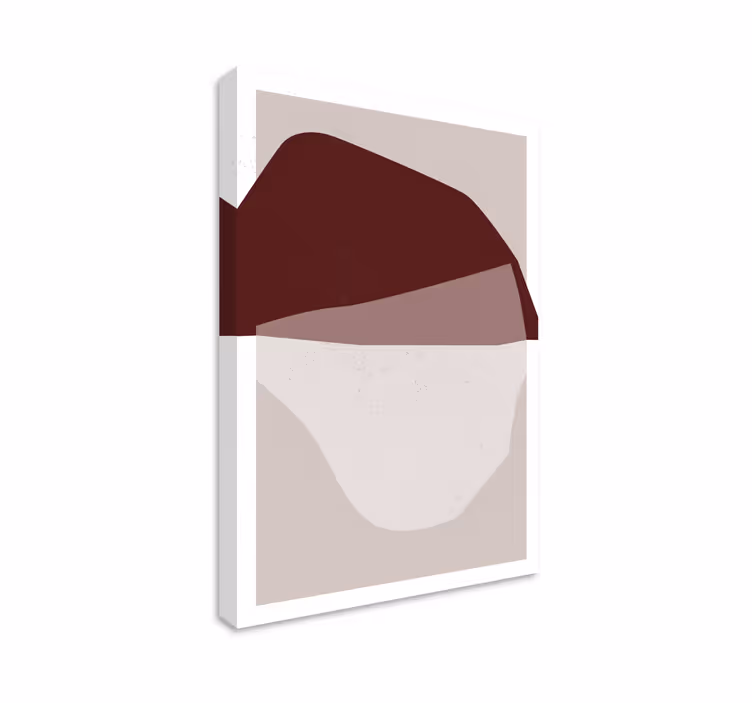 Modern tablo soyut Şekillerin birleşimi - TenStickers