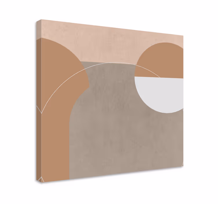 Modern tablo soyut geometrik Şekiller - TenStickers