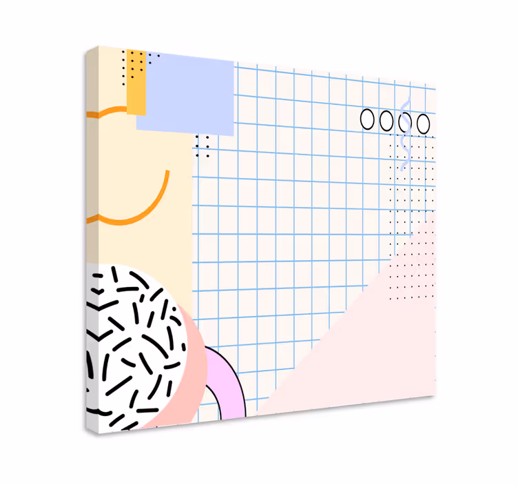 Modern tablo Şekiller ve desenler - TenStickers