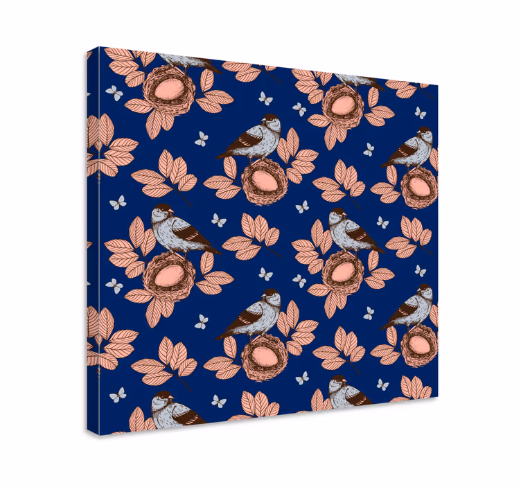 Birlikte yuvalama kuş tablo - TenStickers