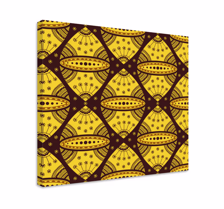 Soyut tablo - geometrik düzenleme - TenStickers